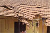 Uppinangady: Dilapidated roofing of school collapses